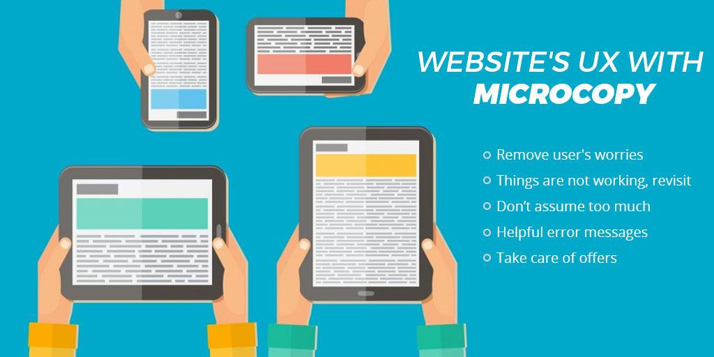 Enhance your website’s UX with Microcopy