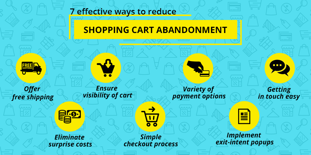 7 effective ways to reduce shopping cart abandonment