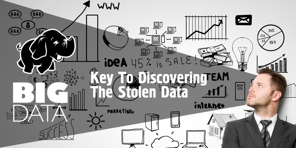 Hadoop and Big Data Key to discovering the Stolen Data
