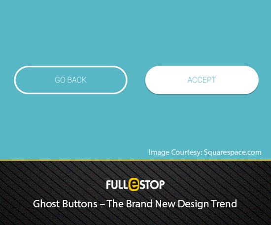 Ghost Button - Web Designing